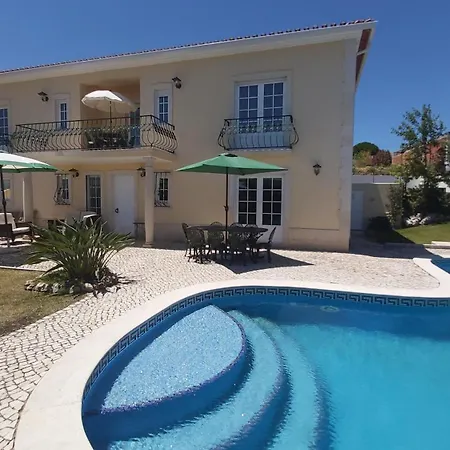 וילה Vista Do Monte, Large Villa, Balcony Views, Private Heated Pool Near Silver Coast Carvalhal (Leiria)